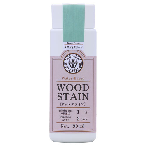 Wood Atelier ウッドステイン 90ml　WS-06 ダスティグリーン ダスティグリーン