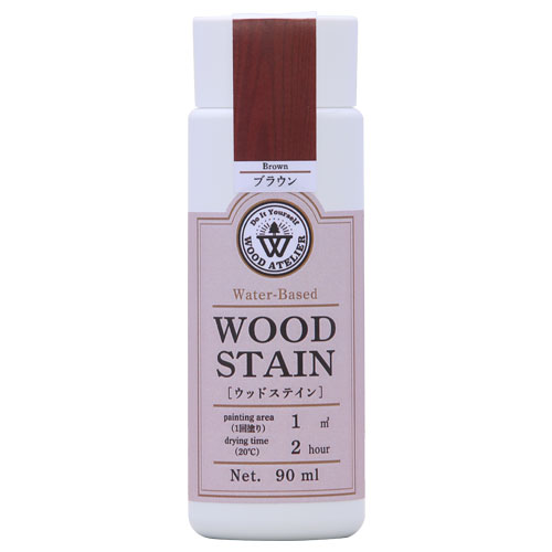 Wood Atelier ウッドステイン 90ml　WS-11 ブラウン ブラウン