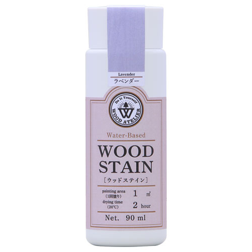 Wood Atelier ウッドステイン 90ml　WS-18 ラベンダー ラベンダー