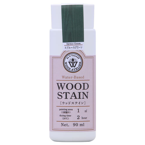 Wood Atelier ウッドステイン 90ml　WS-22 スプルースグリーン スプルースグリーン