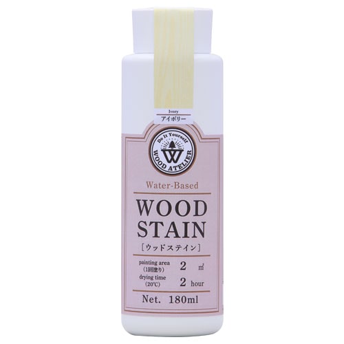 Wood Atelier ウッドステイン 180ml　WS-02 アイボリー アイボリー