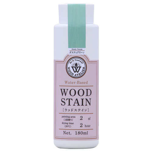 Wood Atelier ウッドステイン 180ml　WS-06 ダスティグリーン ダスティグリーン