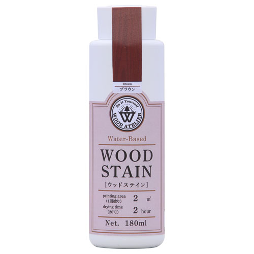 Wood Atelier ウッドステイン 180ml　WS-11 ブラウン ブラウン