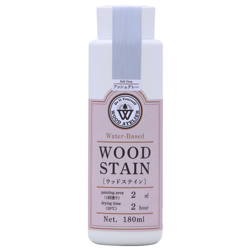 Wood Atelier ウッドステイン 180ml　WS-15 アッシュグレー アッシュグレー