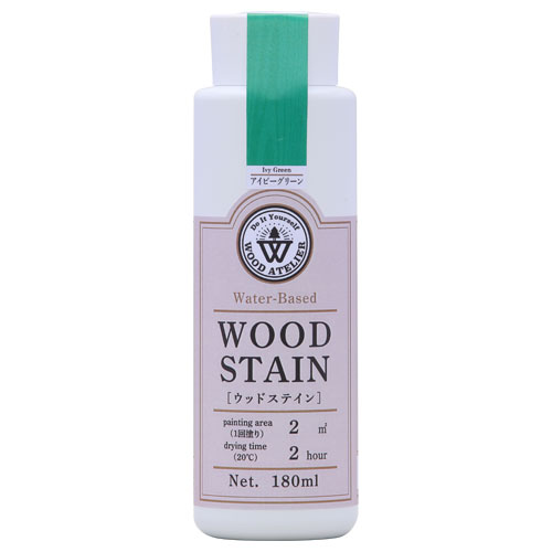 Wood Atelier ウッドステイン 180ml　WS-21 アイビーグリーン アイビーグリーン