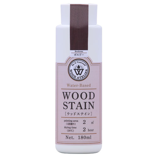 Wood Atelier ウッドステイン 180ml　WS-27 ボルドー ボルドー