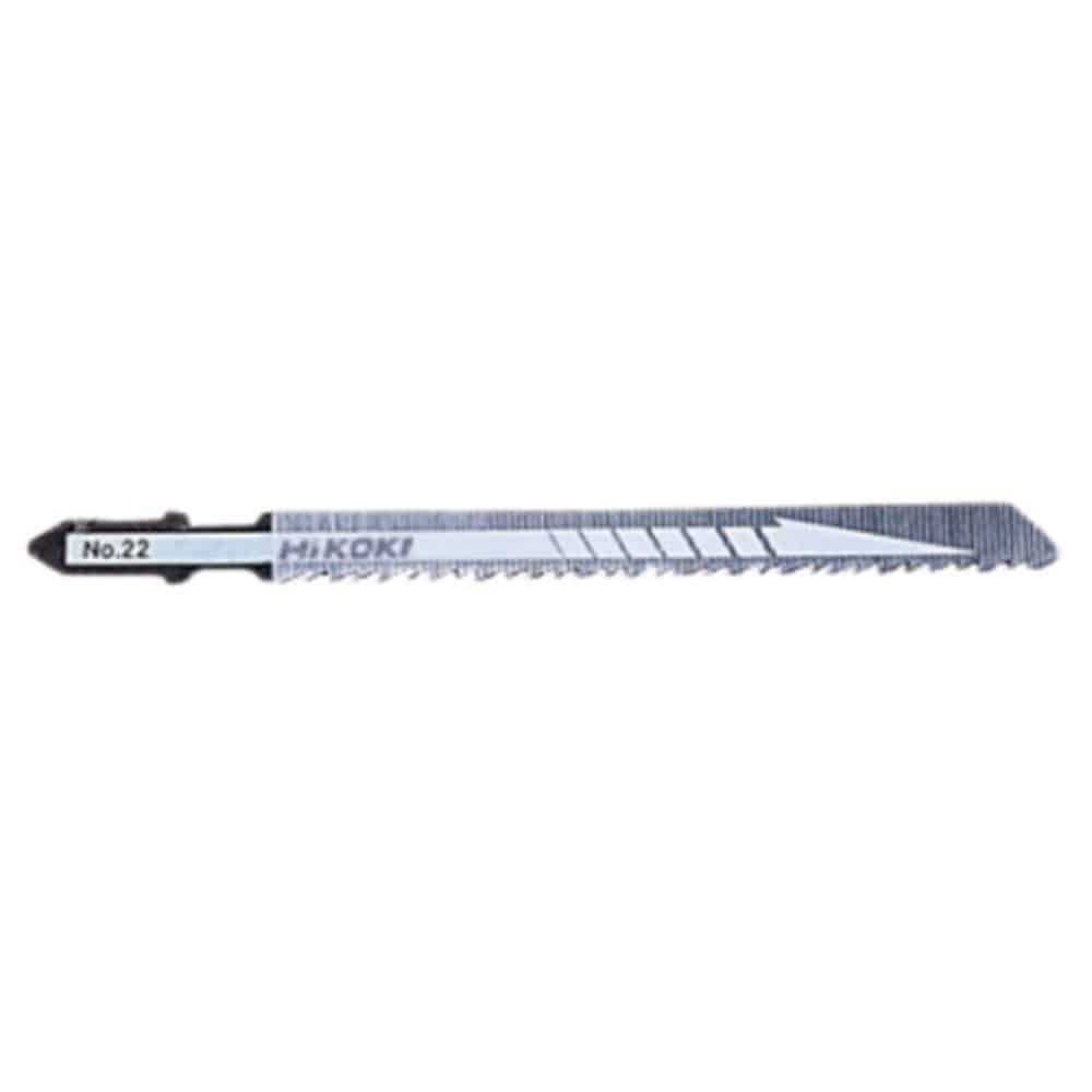 ■HiKOKI (ハイコーキ) 旧日立工機　ジグソーブレード　ＮＯ．２２　１０５Ｌ　１０山　５枚入り　00320472 320472
