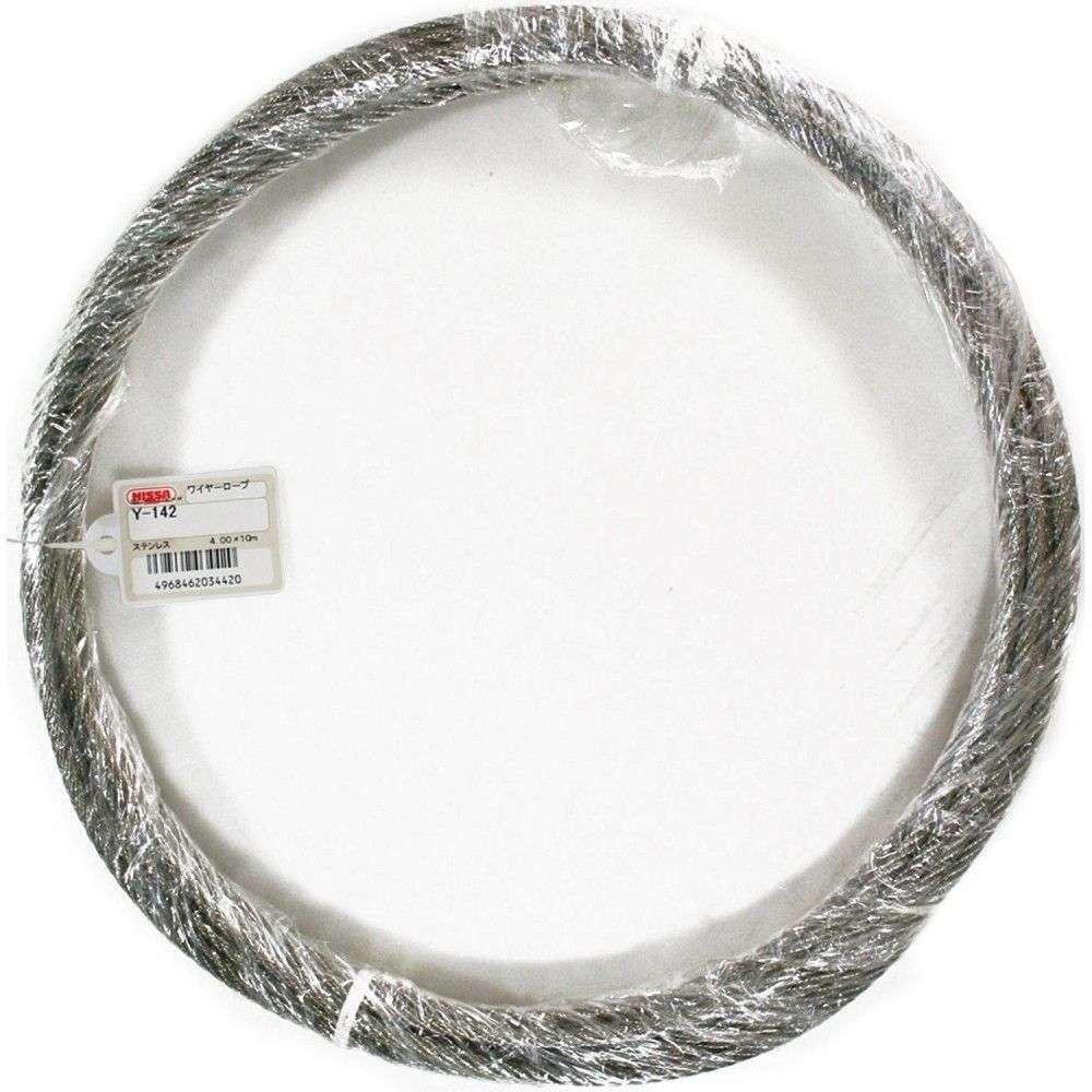 ニッサチェイン　ステンワイヤー　Ｙ－１４２　４ｍｍ×１０ｍ