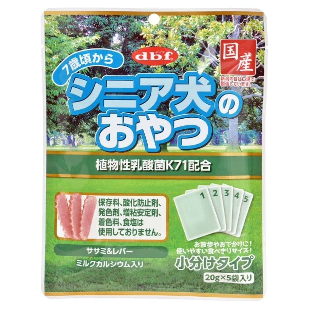 デビフペット シニア犬のおやつ植物性乳酸菌１００ｇ