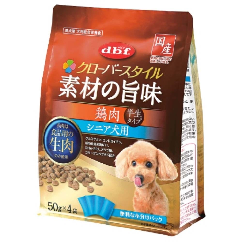 デビフペット クローバースタイル素材の旨味鶏肉シニア２００ｇ　×１２個セット