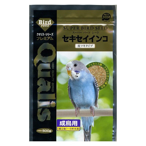クオリス　スーパーバードセキセイ成鳥用　５００ｇ 成鳥用　５００ｇ