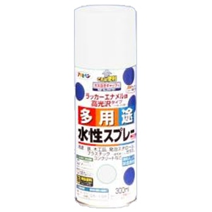 アサヒペン(Asahipen) 水性多用途スプレー　クリア　３００ｍｌ クリア