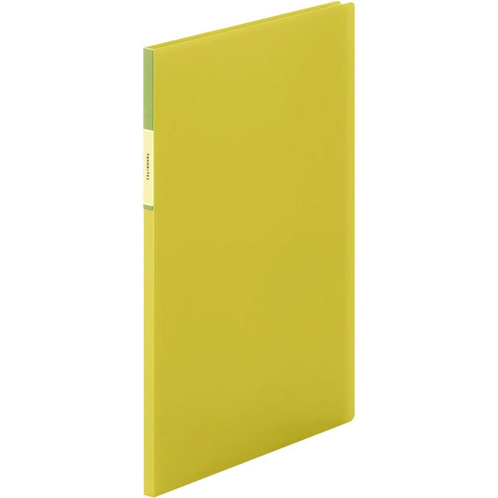 フェイバリッツ クリア－ファイル(透明)10P黄色 フェイバリッツ166THｷｲ 黄色