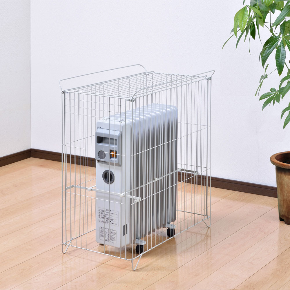 グリーンライフ　オイルヒーターガード　ＯＨＧ‐７２　取付最大寸法：幅２０×奥行５７×高さ６８ｃｍ
