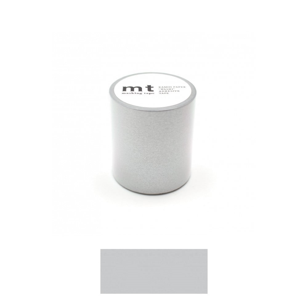 カモ井加工紙　ＭＴ５Ｗ２０６　５０ｍｍ×７ｍ巻 銀