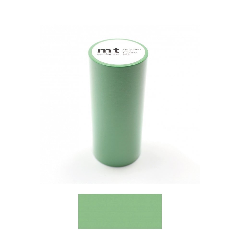 カモ井加工紙　ＭＴ１０Ｗ１９０　１００ｍｍ×７ｍ巻 若緑