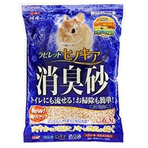 ジェックス ラビレット　ヒノキア消臭砂　６．５Ｌ