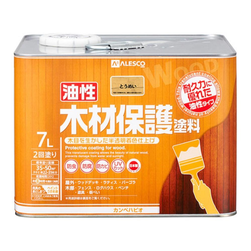 カンペハピオ　油性木材保護塗料　７Ｌ　とうめい ７Ｌ　とうめい