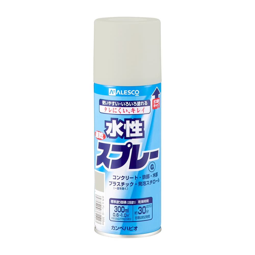 カンペハピオ(Kanpe Hapio) 水性スプレーＧ３００ml シルバー×24本セット シルバー ３００ml×24本