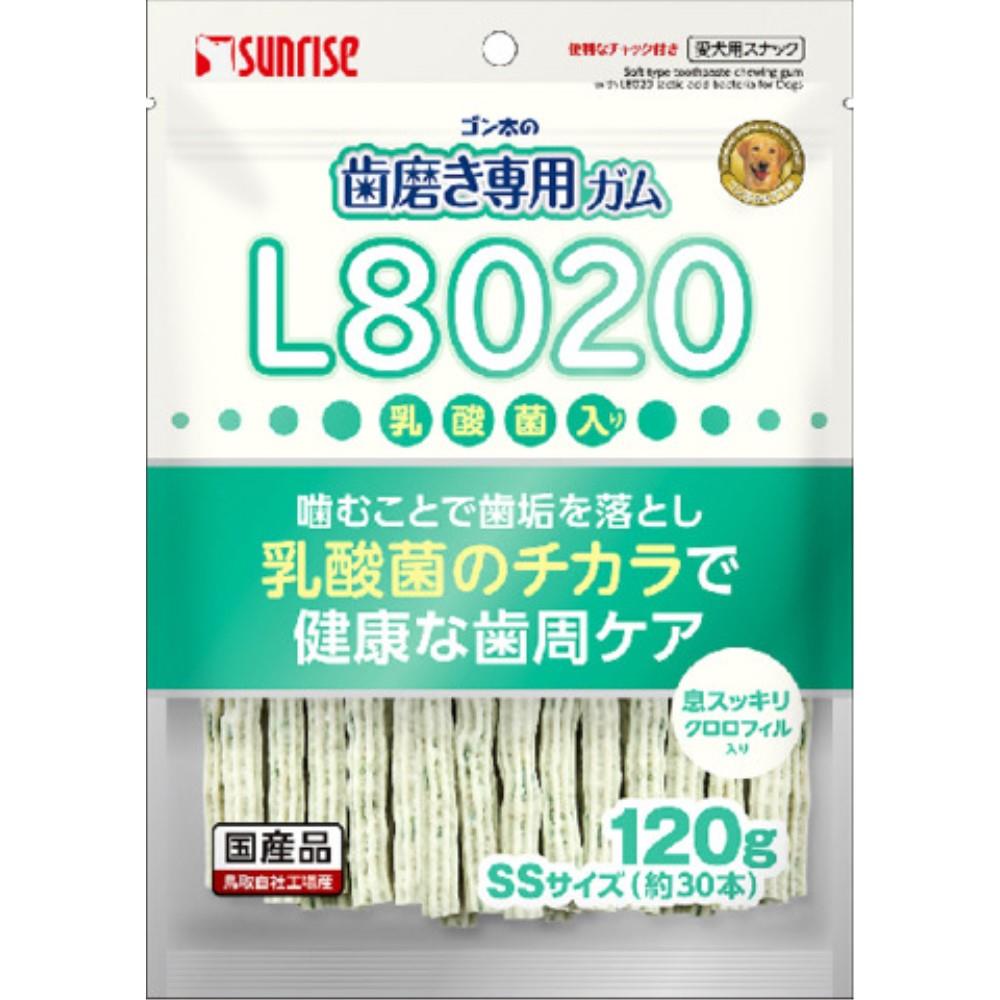 マルカン　サンライズ事業部　ゴン太の歯磨ガムＳＳ　乳酸菌クロロフィル１２０ｇ 乳酸菌クロロフィル