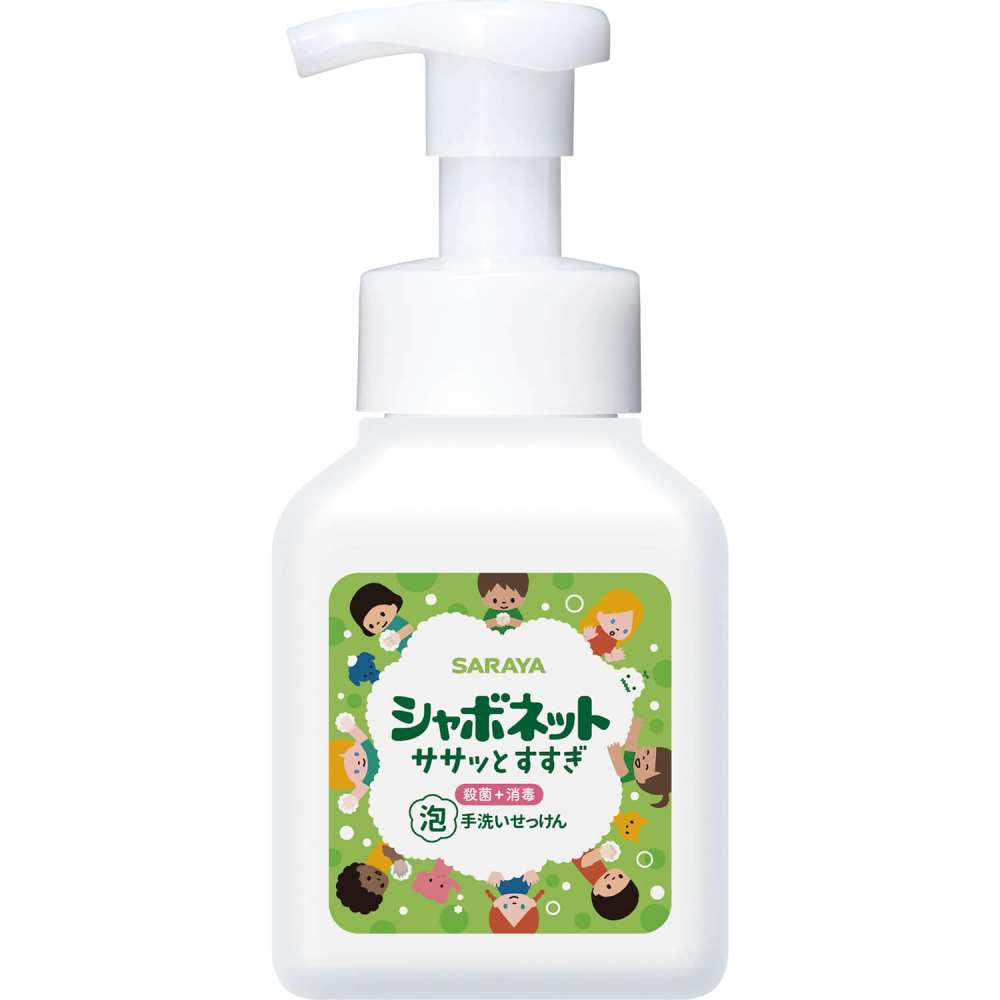 サラヤ　シャボネット　ササッとすすぎ５００ｍｌ 本体