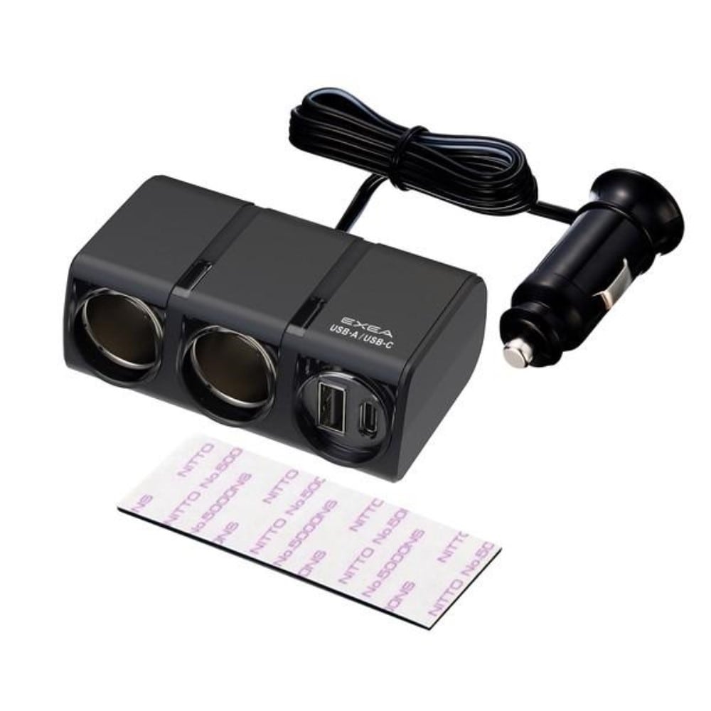 星光産業　ＵＳＢツインソケット　ＥＭ１７４