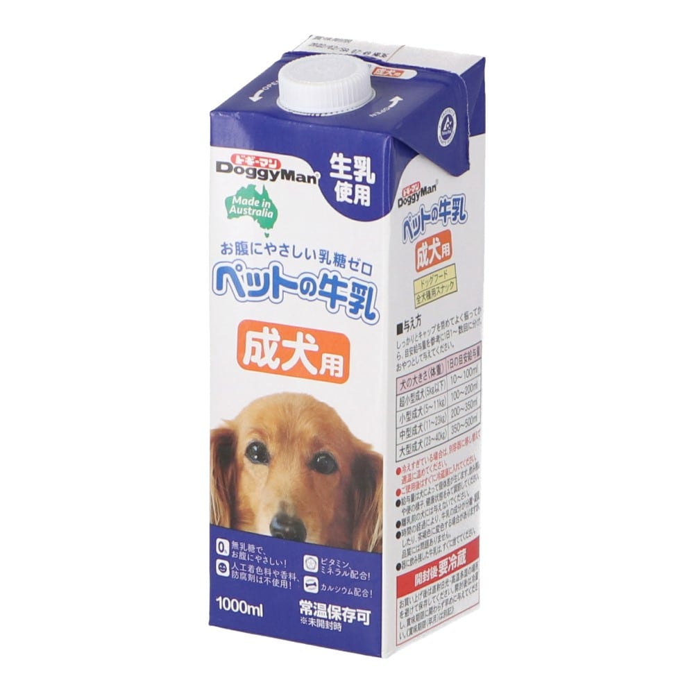 ドギーマン ペットの牛乳　成犬用　１０００ｍｌ