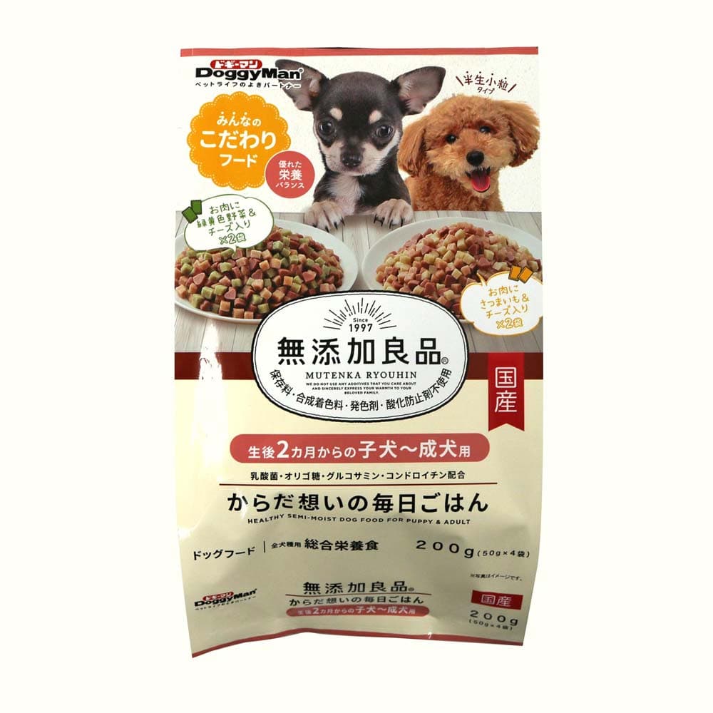 トーアコマース　無添加良品からだ想いの毎日ごはん子犬～成犬用 ２００ｇ 子犬～成犬用 ２００ｇ