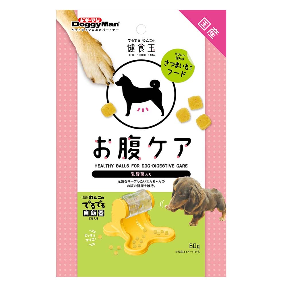 でるでる　わんこの健食玉　お腹ケア　６０ｇ お腹ケア ６０ｇ