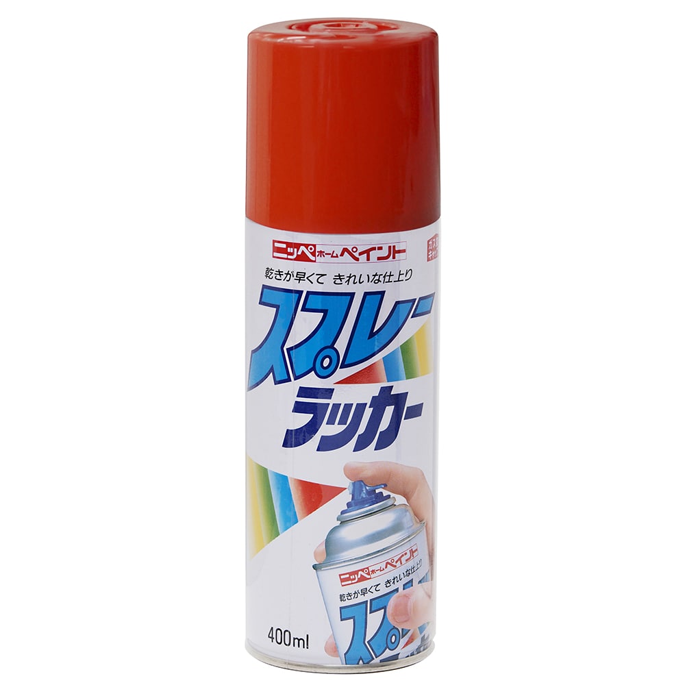 ニッペホームプロダクツ スプレーラッカー レッド 400ml レッド