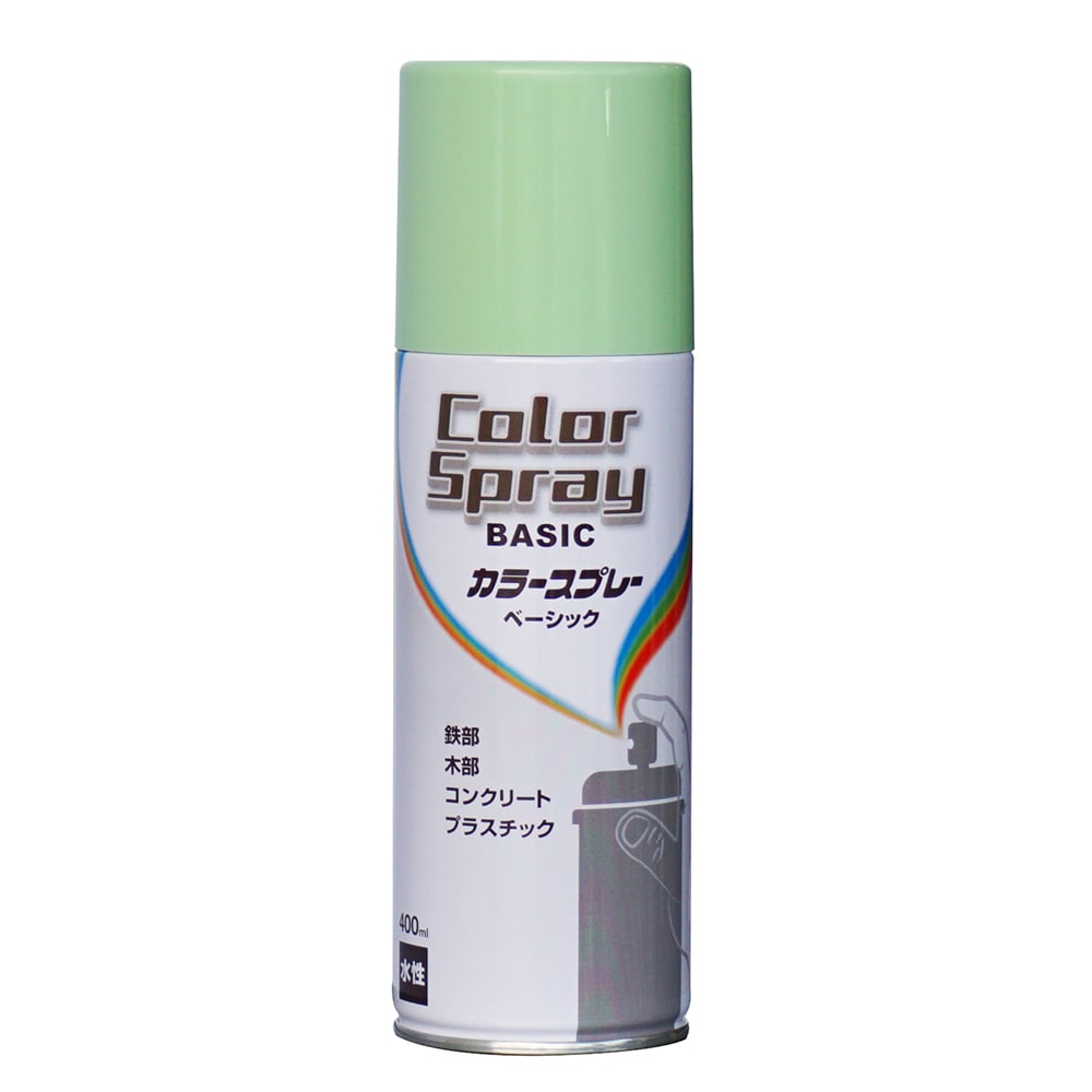 ニッペホームプロダクツ カラースプレーベーシック ライトグリーン 400ml ライトグリーン