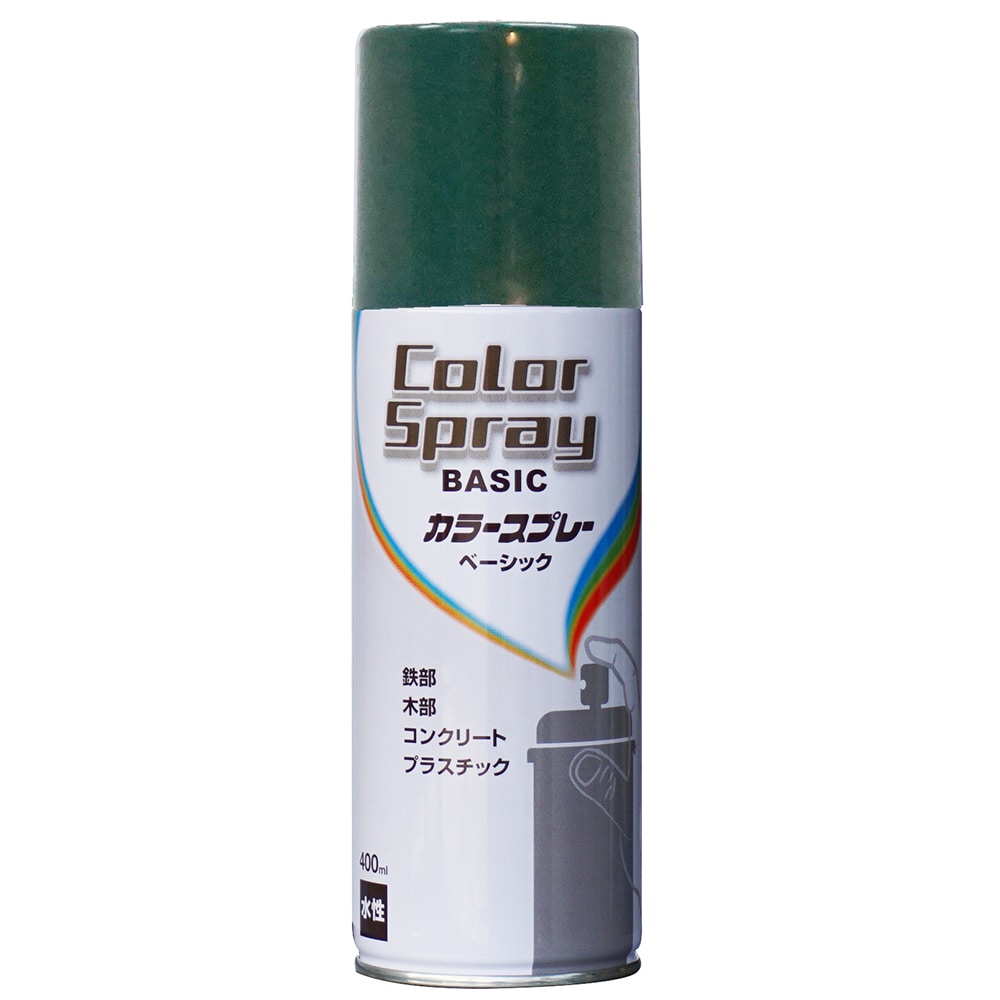 ニッペホームプロダクツ カラースプレーベーシック ディープグリーン 400ml ディープグリーン
