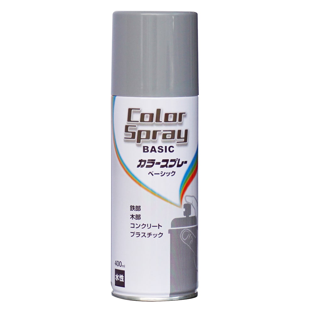 ニッペホームプロダクツ カラースプレーベーシック ダークグレー 400ml ダークグレー