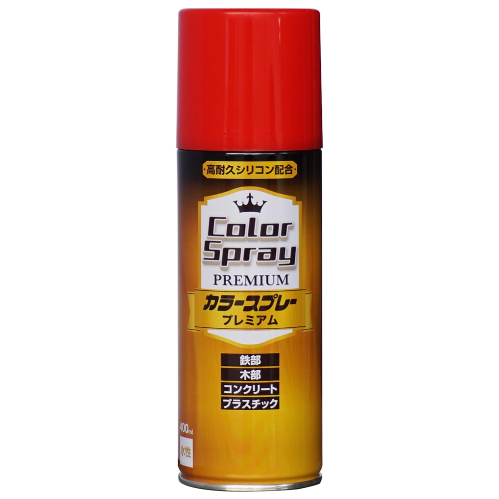 ニッペホームプロダクツ カラースプレープレミアム レッド 400ml レッド