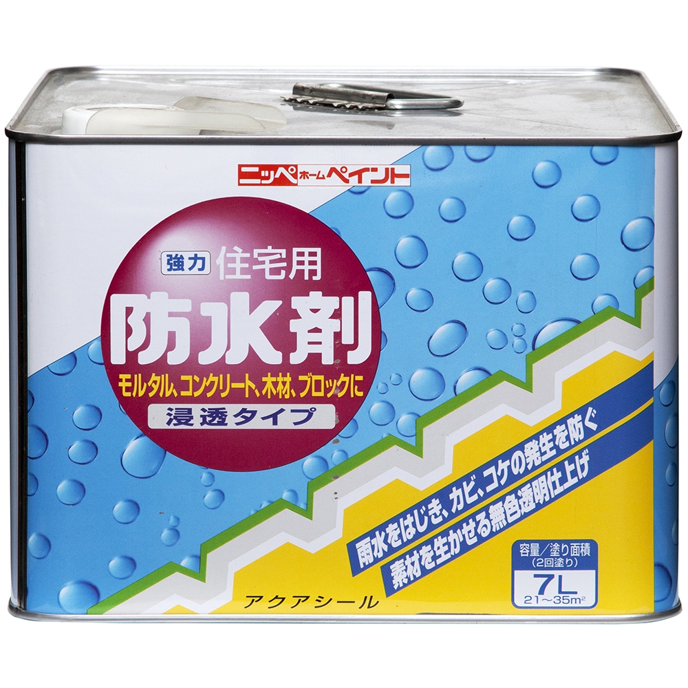 ニッペホームプロダクツ 住宅用防水剤 7L 透明 7L