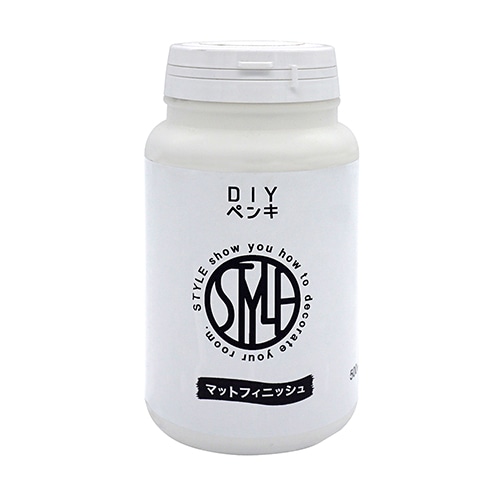 ニッペホームプロダクツ STYLE DIY(スタイルディーアイワイ) ペンキ 塗料 500ml　スノウホワイト スノウホワイト