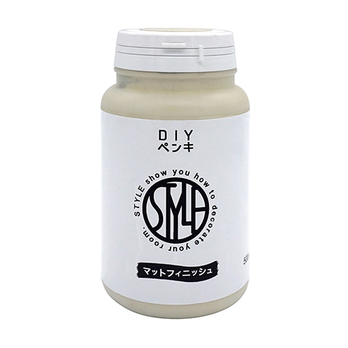 ニッペホームプロダクツ STYLE DIY(スタイルディーアイワイ) ペンキ 塗料 500ml　コットン コットン
