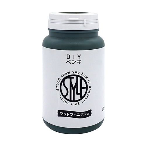 ニッペホームプロダクツ STYLE DIY(スタイルディーアイワイ) ペンキ 塗料 500ml　ダルグリーン ダルグリーン