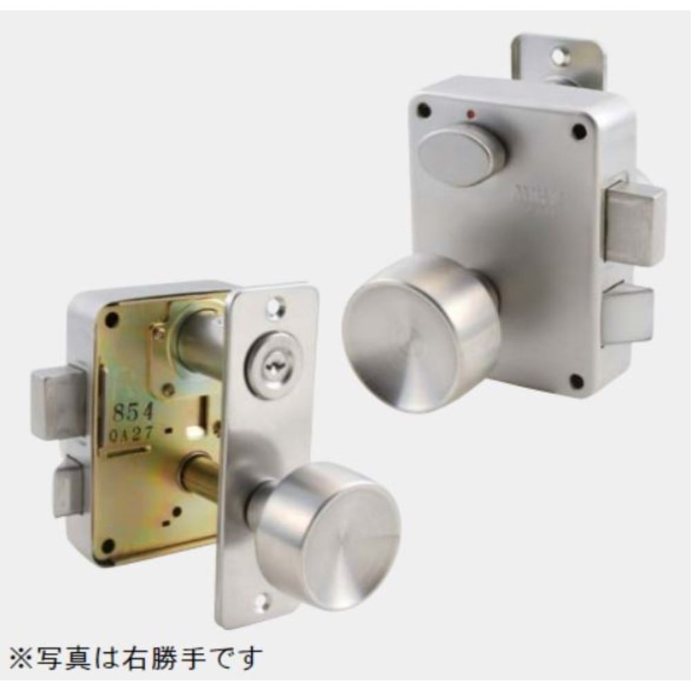 マツ六　面付箱錠　外開　左　Ｕ０　ＰＭＫ－ＨＳ　１０８９５