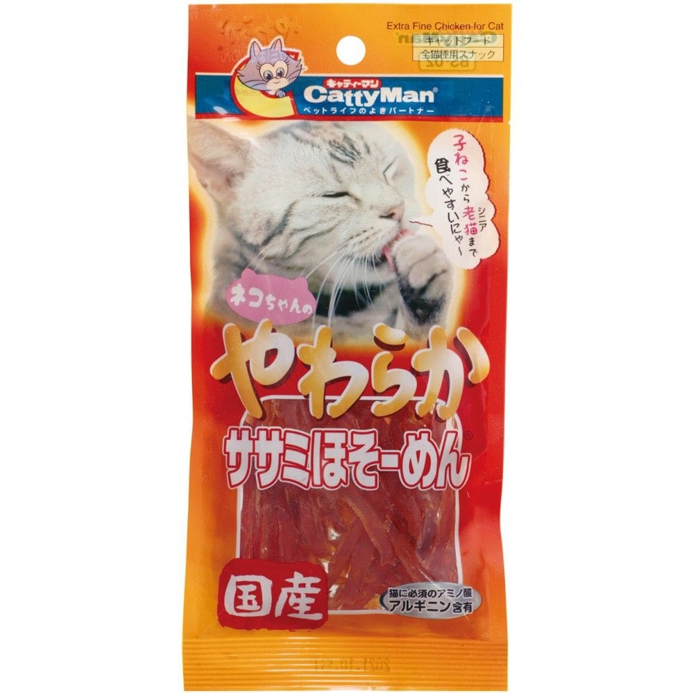 ドギーマン　やわらかササミほそーめん　３０ｇ