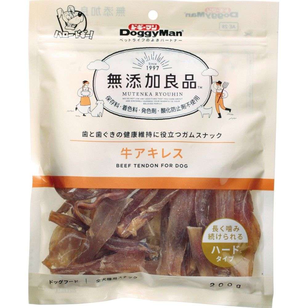 ドギーマン　無添加良品　牛アキレス　２００ｇ