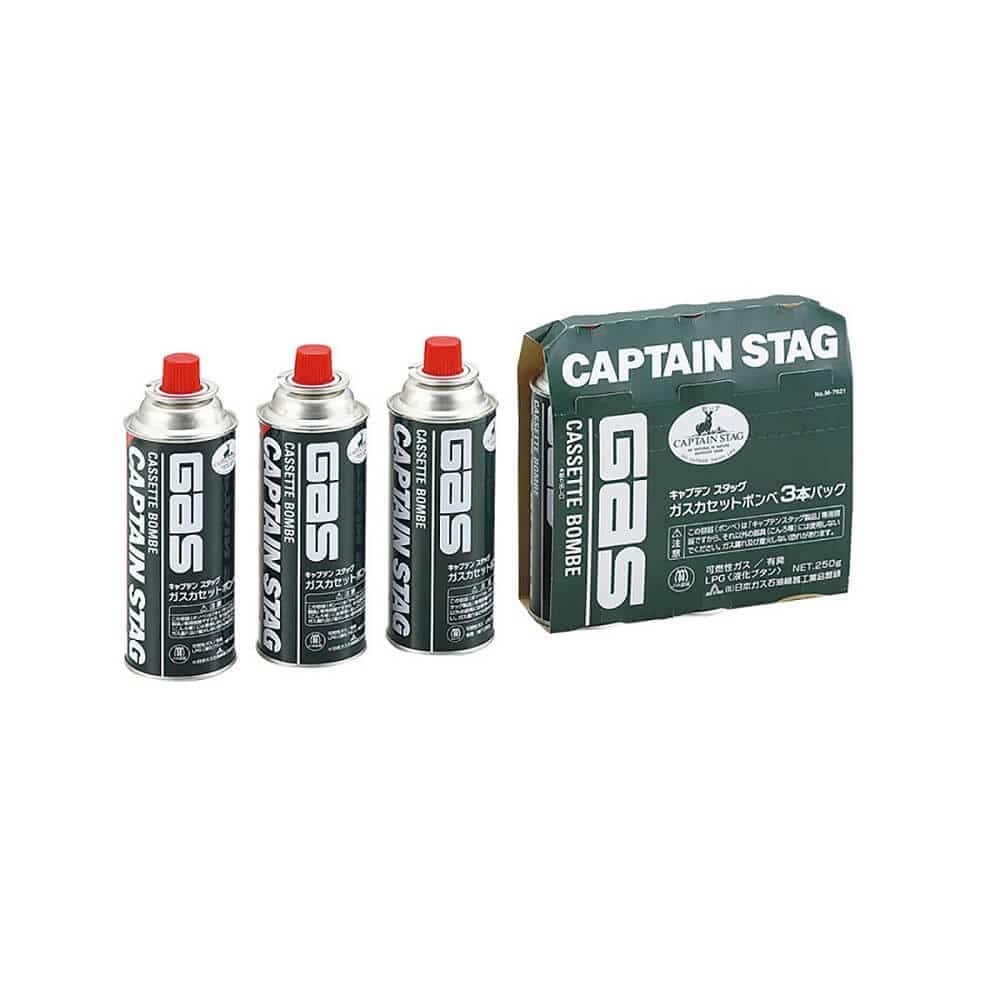ガスカセットボンベ3本パック M-7621