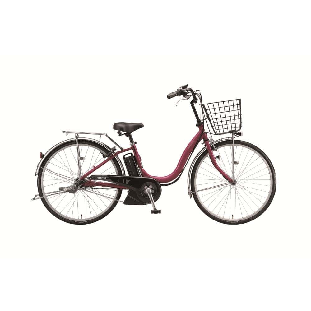 ２６インチ　アシスタU STD　電動アシスト自転車　内装3段　バッテリーランプ　ベルベットローズ ベルベットローズ 26インチ