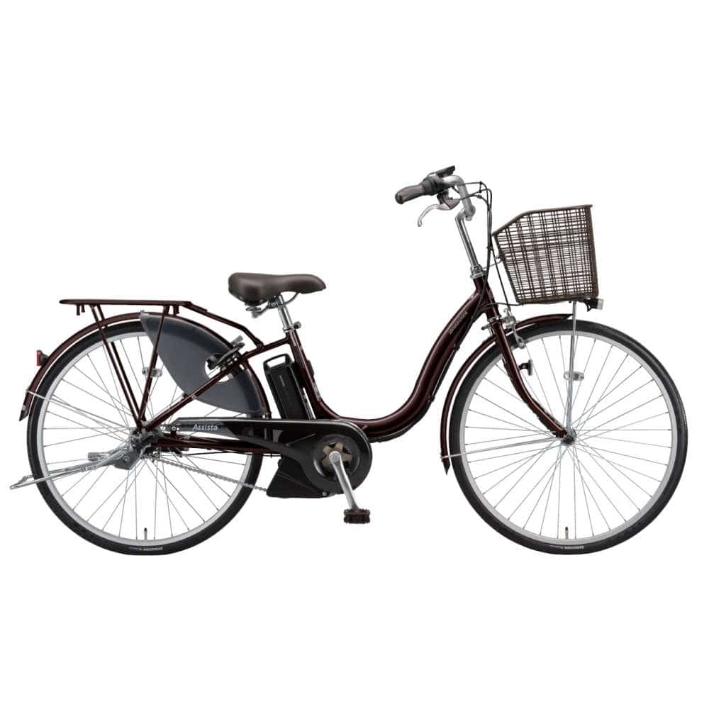 ２６インチ　アシスタU LT　電動アシスト自転車　内装3段　バッテリーランプ　カラメルブラウン カラメルブラウン 26インチ