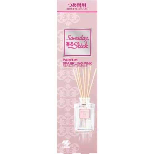 小林製薬 Sawaday 香るStick パルファムスパークリングピンク 詰替え用 70ml スパークリングピンク 詰替
