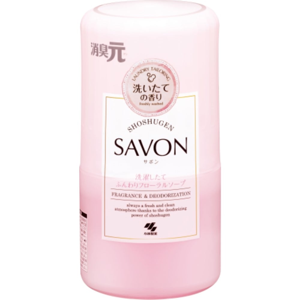 小林製薬　消臭元ＳＡＶＯＮ　フローラルソープ４００ｍｌ フローラルソープ 本体