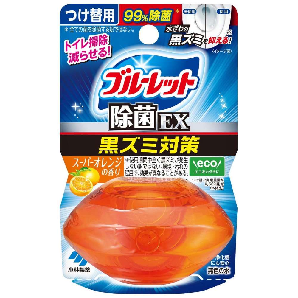 小林製薬　液体ブルーレット除菌　オレンジ付替６７ｍｌ オレンジ