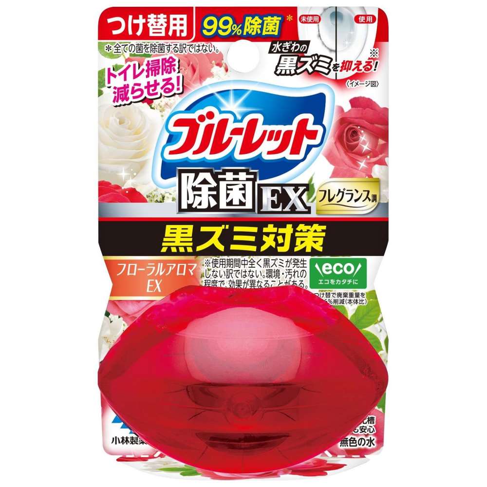 小林製薬　液体ブルーレット除菌　フローラルアロマ付替６７ｍｌ フローラルアロマ