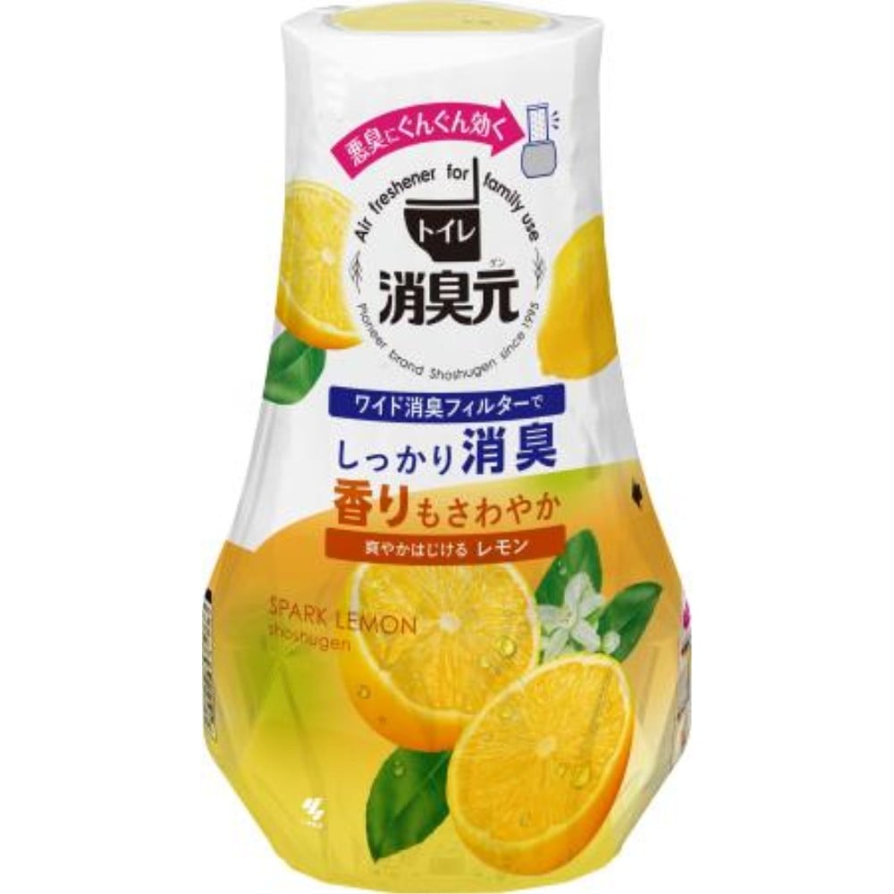 小林製薬　トイレの消臭元　爽やかはじけるレモン　４００ｍｌ 爽やかはじけるレモン