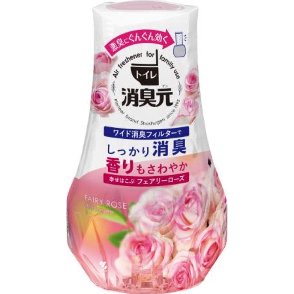 小林製薬　トイレの消臭元　幸せはこぶフェアリーローズ　４００ｍｌ 幸せはこぶフェアリーローズ